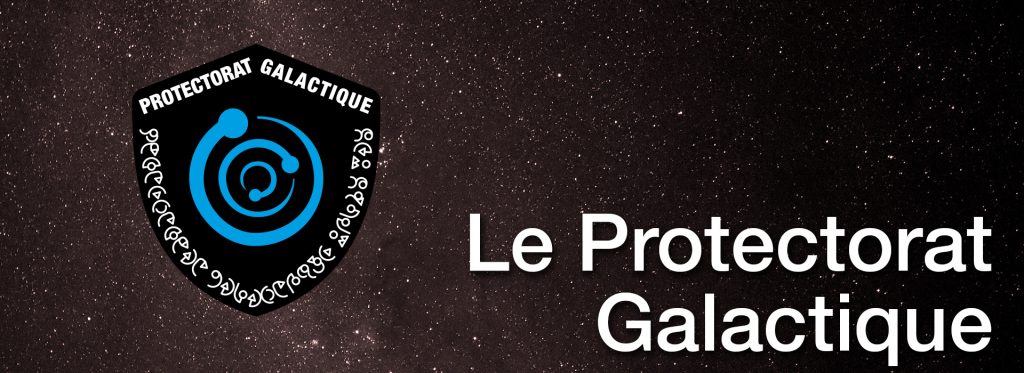 Logo du Protectorat Galactique, dans l'univers Hégémonie Galactique de Nicolas MEURILLON.