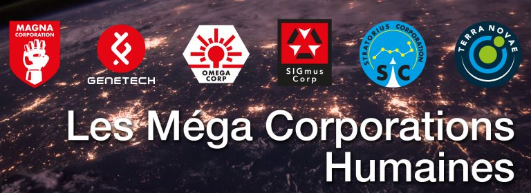 Lire la suite à propos de l’article Les logos des Méga-Corporations Humaines